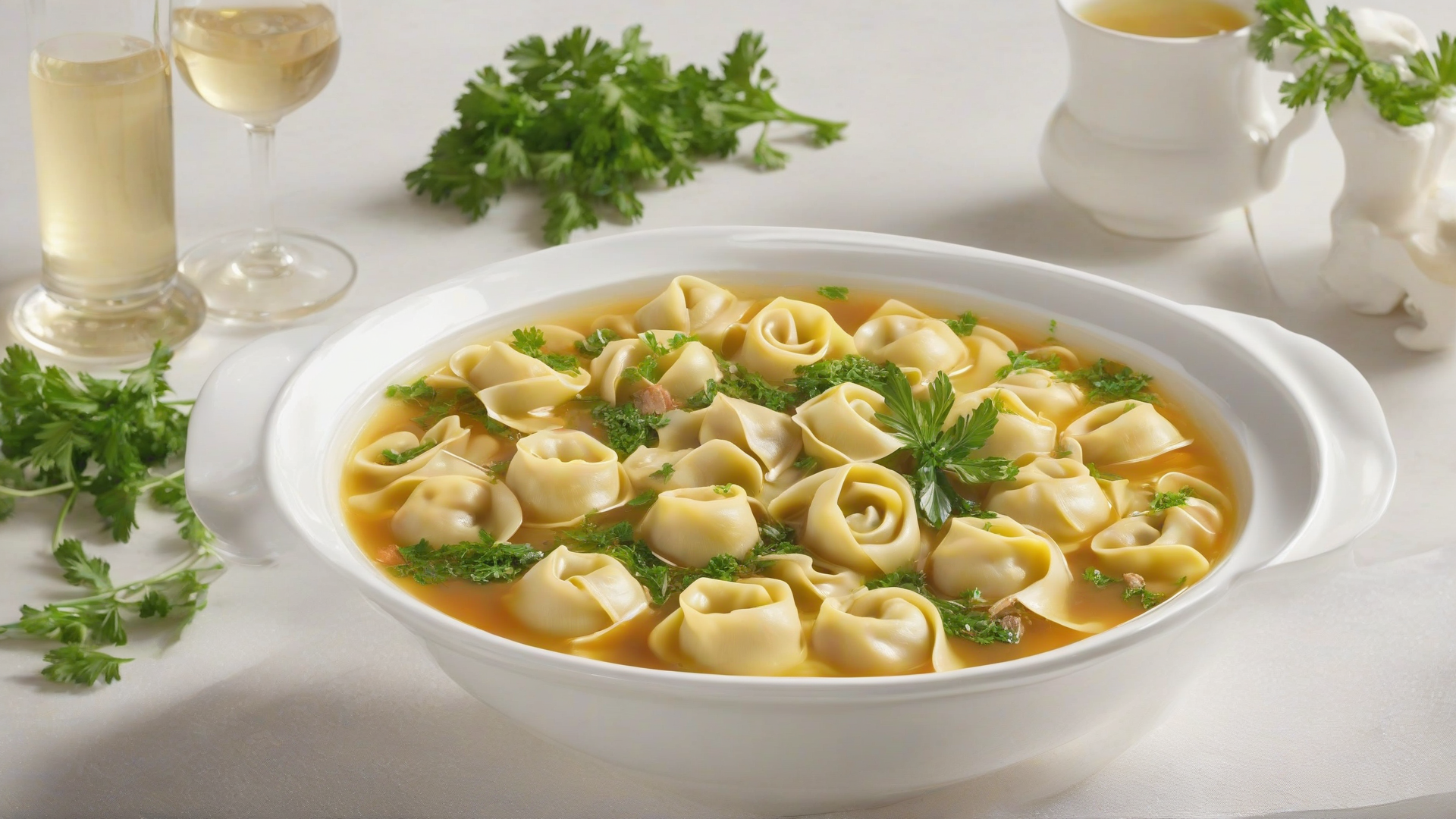 Tortellini in brodo